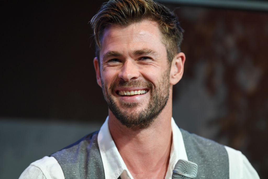 Chris Hemsworth at the Sydney Opera House on October 30, 2019 in Sydney, Australia (James D. Morgan—Getty Images)