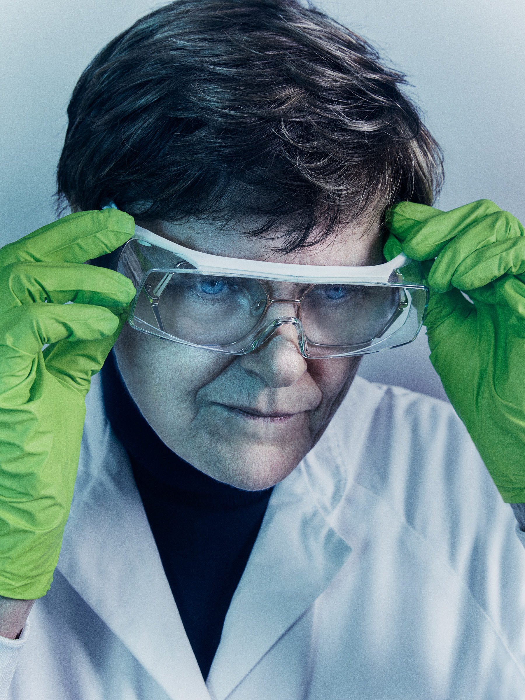 <strong>Vaccine Scientist Katalin Kariko</strong>. "<a href="https://time.com/heroes-of-the-year-2021-vaccine-scientists/">Heroes of the Year 2021</a>," Dec. 27 issue. (Mattia Balsamini for TIME)