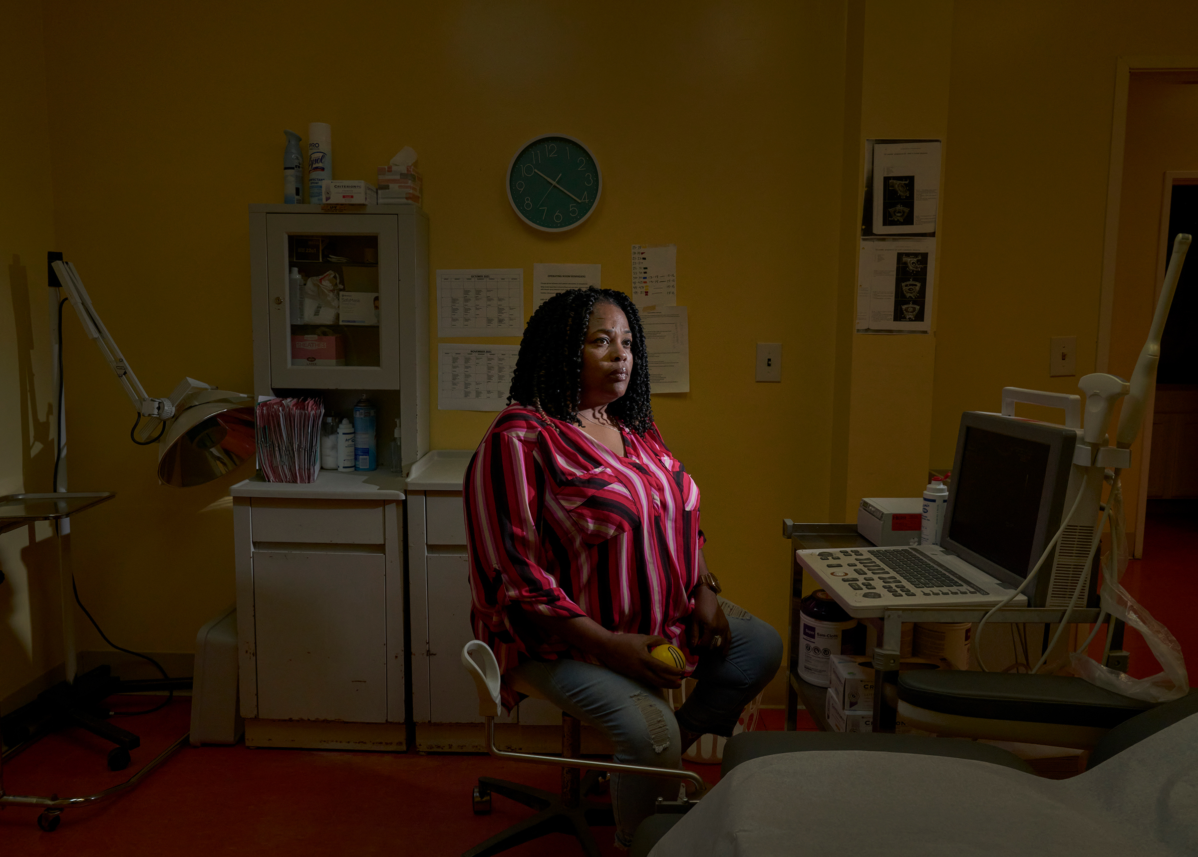 <strong>Shannon Brewer</strong>. "<a href="https://time.com/6116072/mississippi-abortion-supreme-court-jackson-womens-health/">Inside Mississippi’s Last Abortion Clinic</a>," Nov. 22 issue. (Stacy Kranitz for TIME)