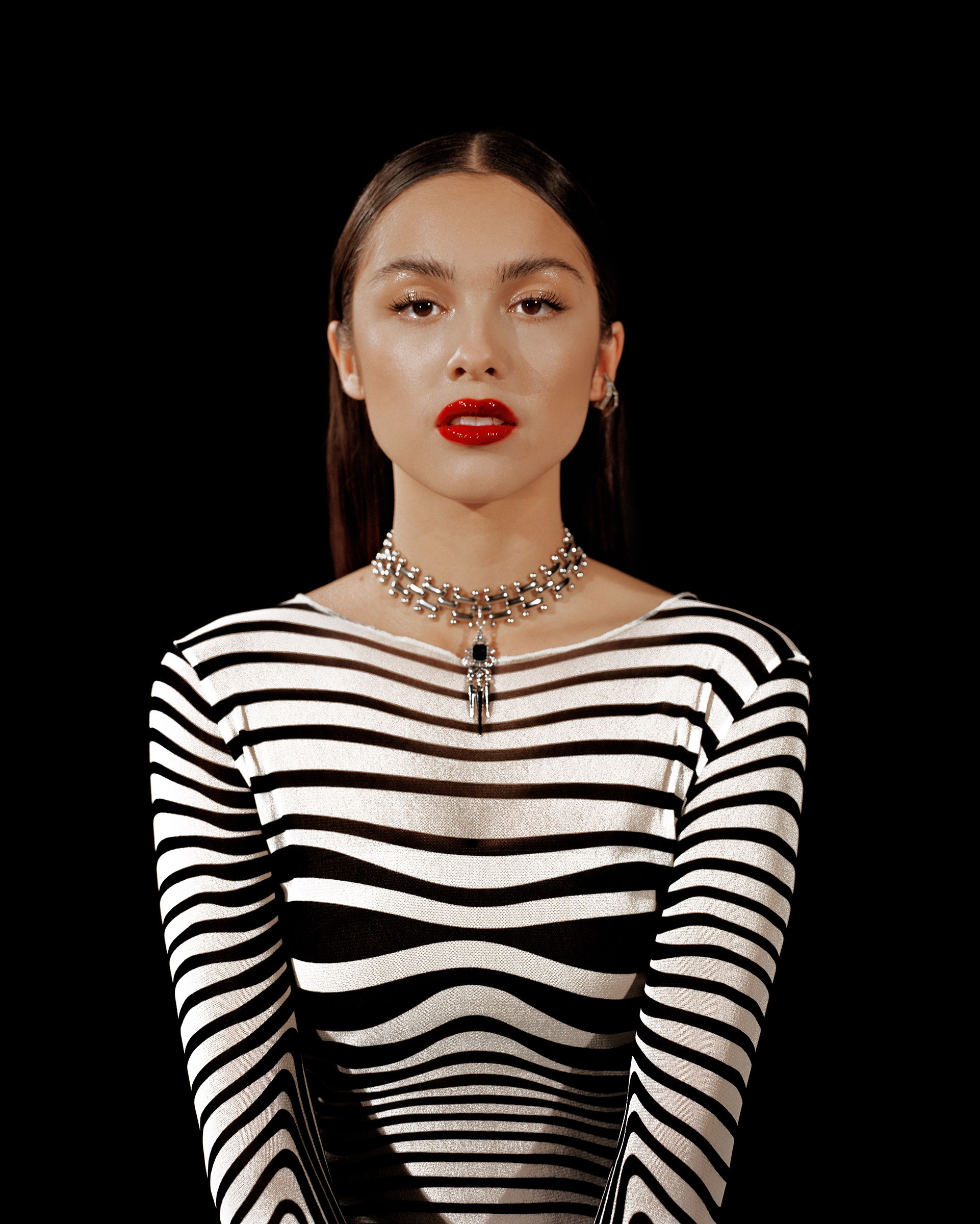 <strong>Olivia Rodrigo</strong>. "<a href="https://time.com/entertainer-of-the-year-2021-olivia-rodrigo/">Entertainer of the Year 2021</a>," Dec. 27 issue. (Kelia Anne for TIME)