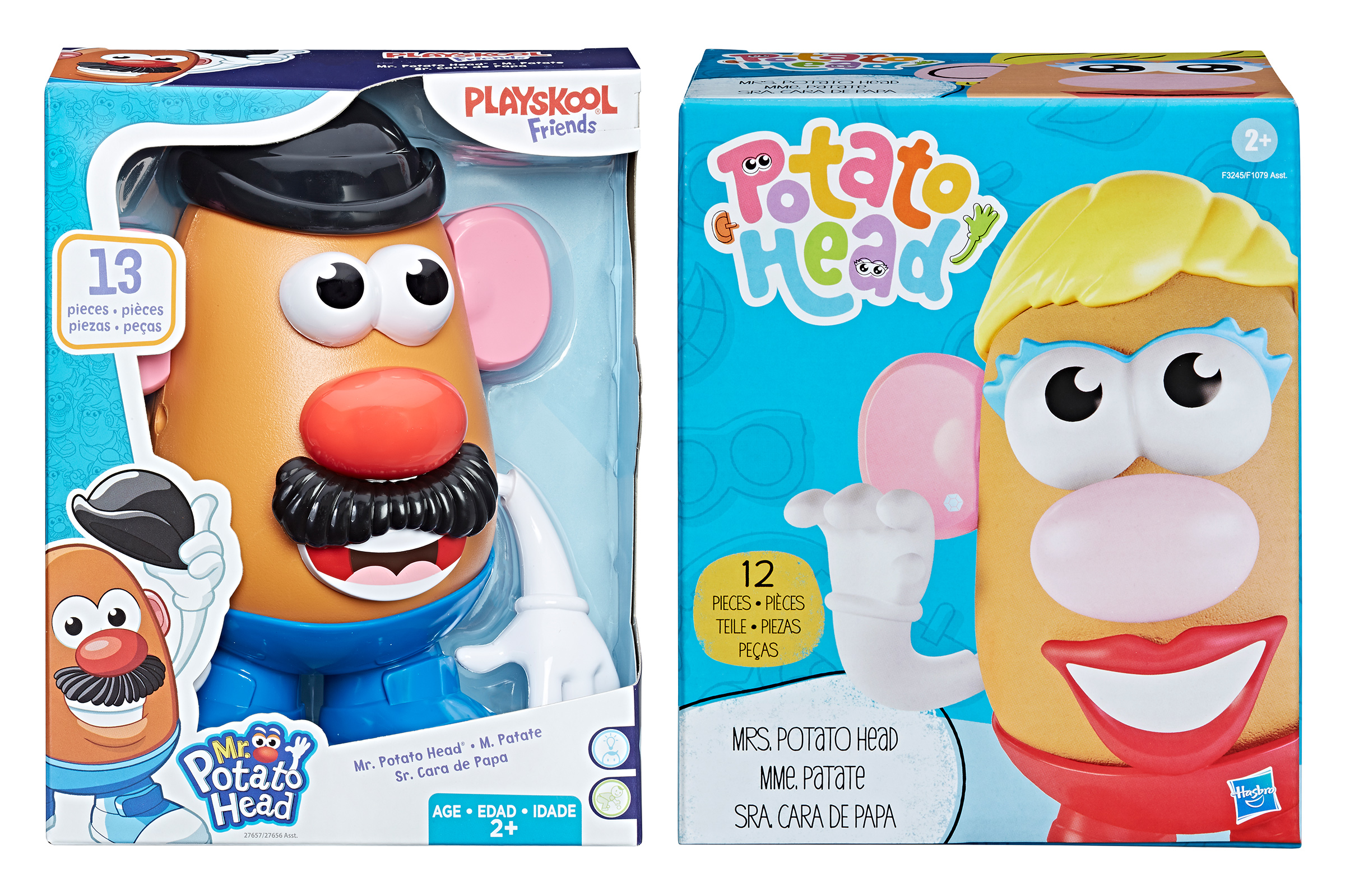 Hasbro's line of Potato Head toys is one example of how some large toy companies are transitioning away from plastic packaging. (Courtesy Hasbro)