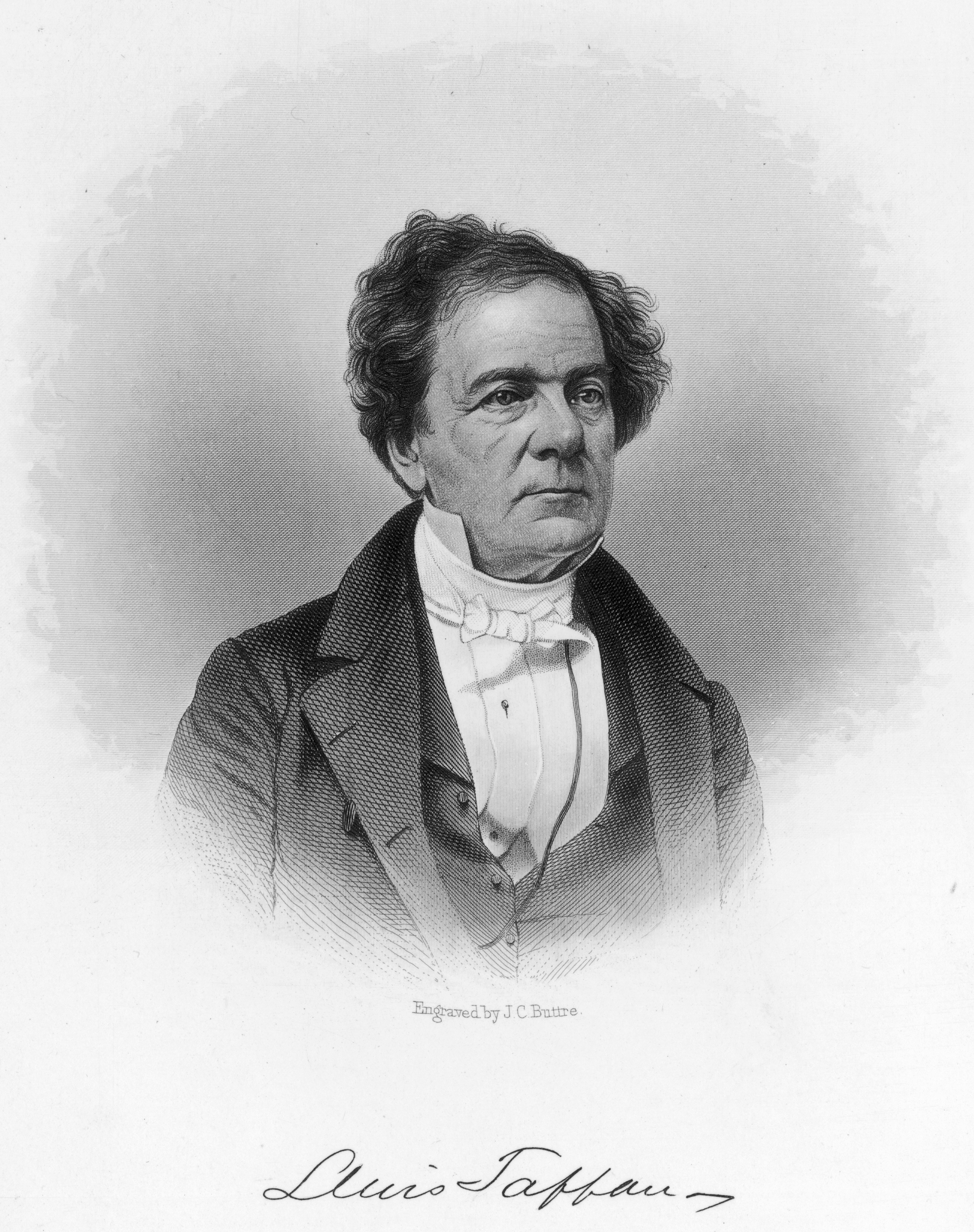 Lewis Tappan, pictured in a circa 1840 engraving by J. C. Buttre (Hulton Archive—Getty Images)