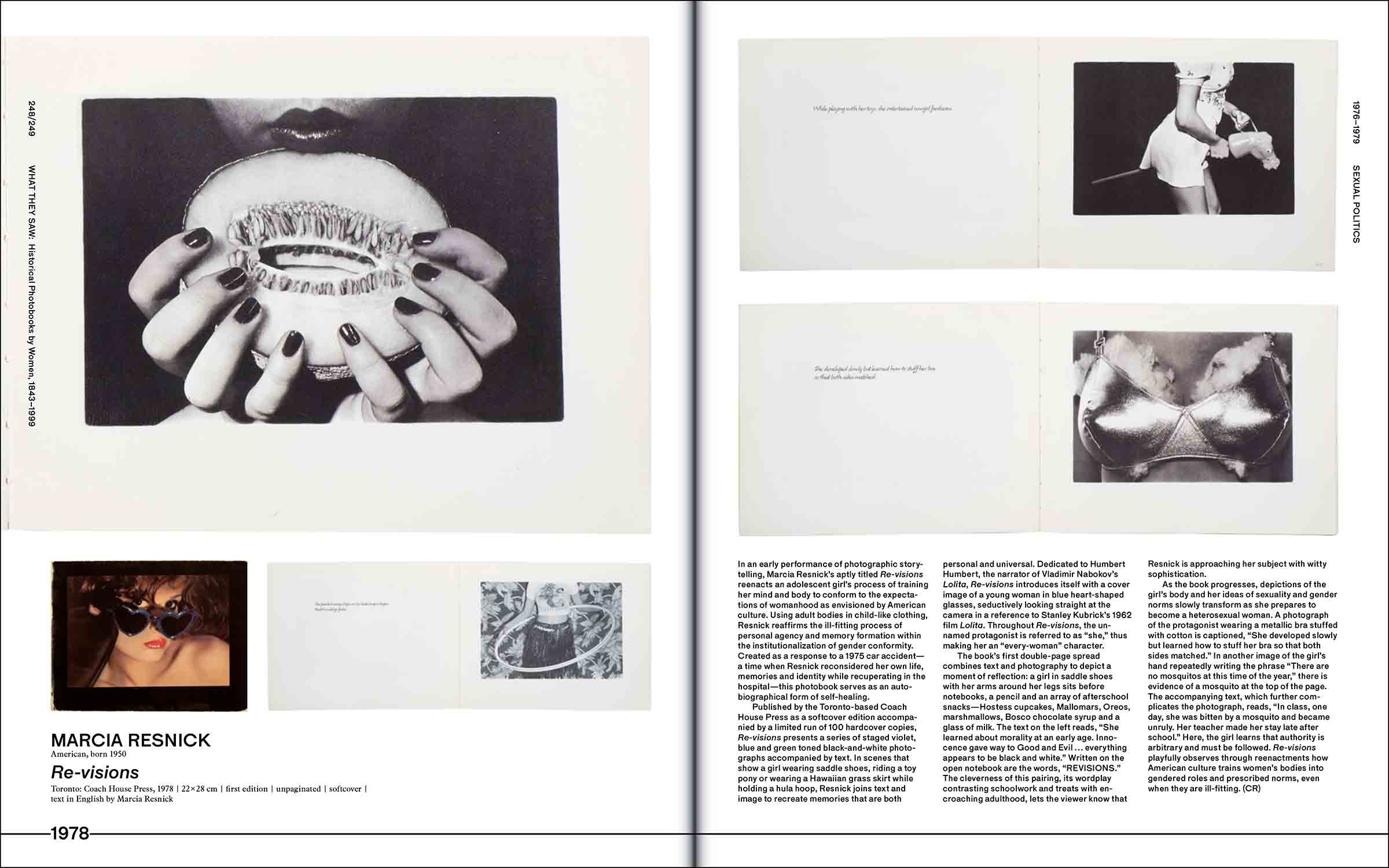 Marcia Resnick's "Re-visions," featured in What They Saw: Historical Photobooks by Women, 1843–1999 (Courtesy Marcia Resnick/10x10 Photobooks)