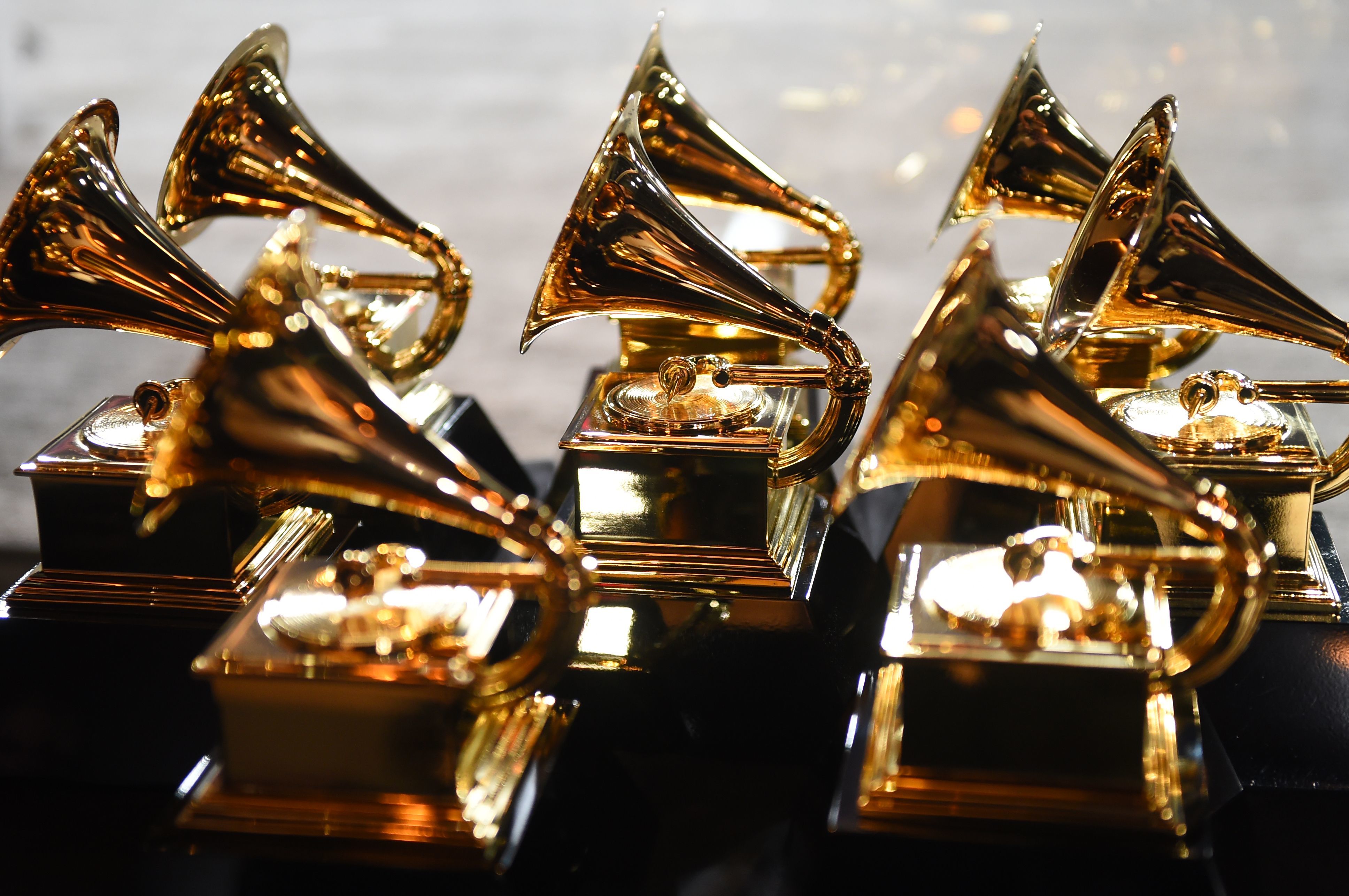 Grammy trophies (Don Emmert/AFP/Get)