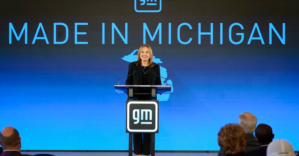 GM investira 7 milliards de dollars dans des usines du Michigan pour fabriquer des véhicules électriques et des batteries