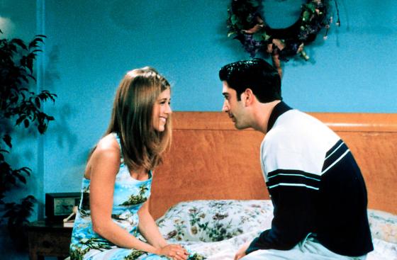 Friends Serie TV 1997 1998 Saison 4 Jennifer Aniston David Schwimmer. Collection Christophel Â© Warner