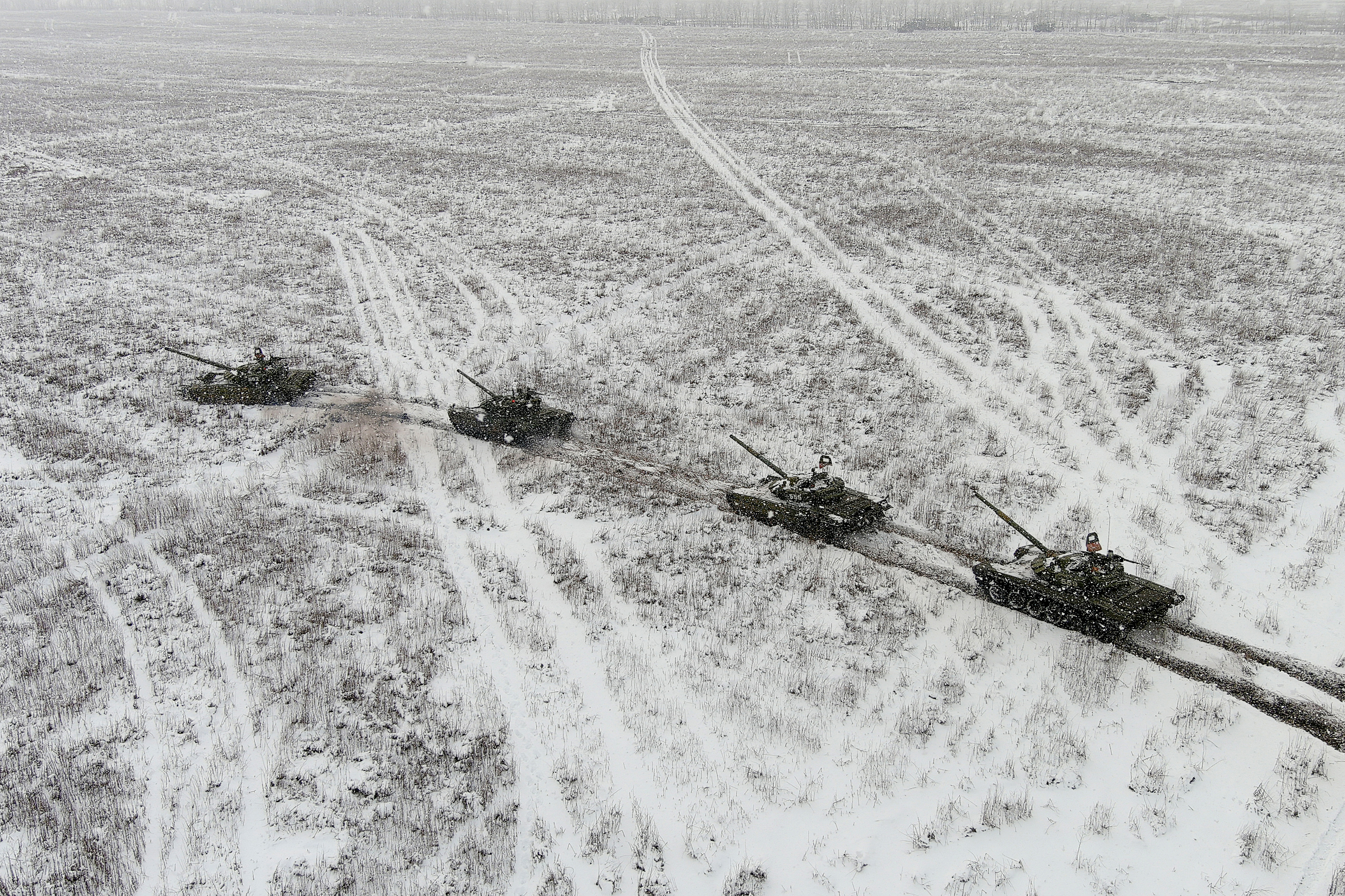 Motorized rifle troops hold drills in Russian Southern Military District