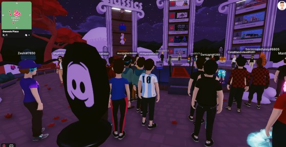 The entrance to Decentraland. Decentraland is a 3D virtual world platform. Users may buy virtual plots of land in the platform as NFTs via the MANA cryptocurrency, which is a sidechain of Ethereum. It was opened to the public in February 2020, and is overseen by the nonprofit Decentraland Foundation.