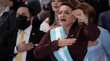 Honduras’ 1st Female President Already Faces a Political Crisis