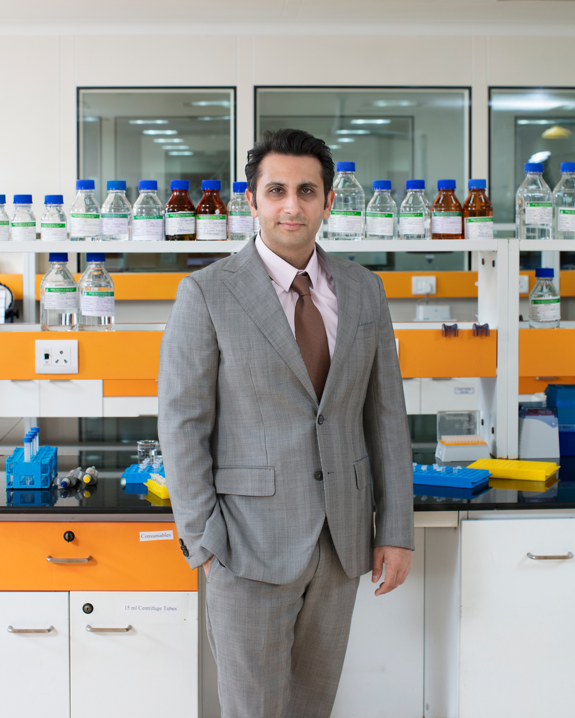 Poonawalla at the Serum Institute of India’s headquarters in Pune in March 2021