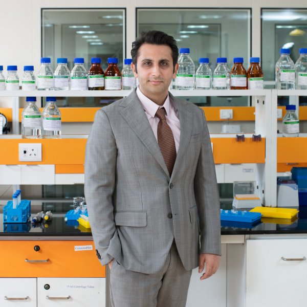 Poonawalla at the Serum Institute of India’s headquarters in Pune in March 2021
