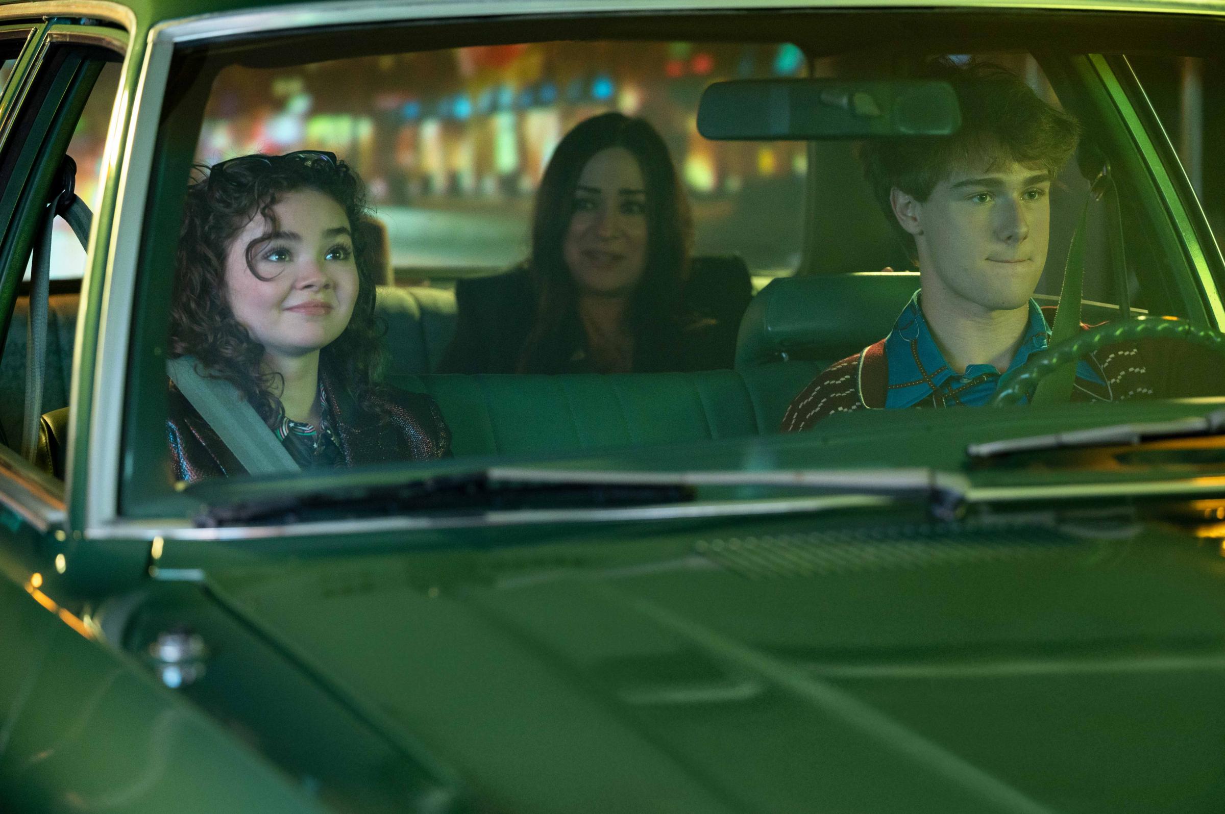 BETTER THINGS “F*ck Anatoly’s Mom” Episode 1 (Airs Monday, February 28) — Pictured (l-r): Hannah Alligood as Frankie, Pamela Adlon as Sam Fox and Aidan Harman as Brigham. CR. Suzanne Tenner/FX