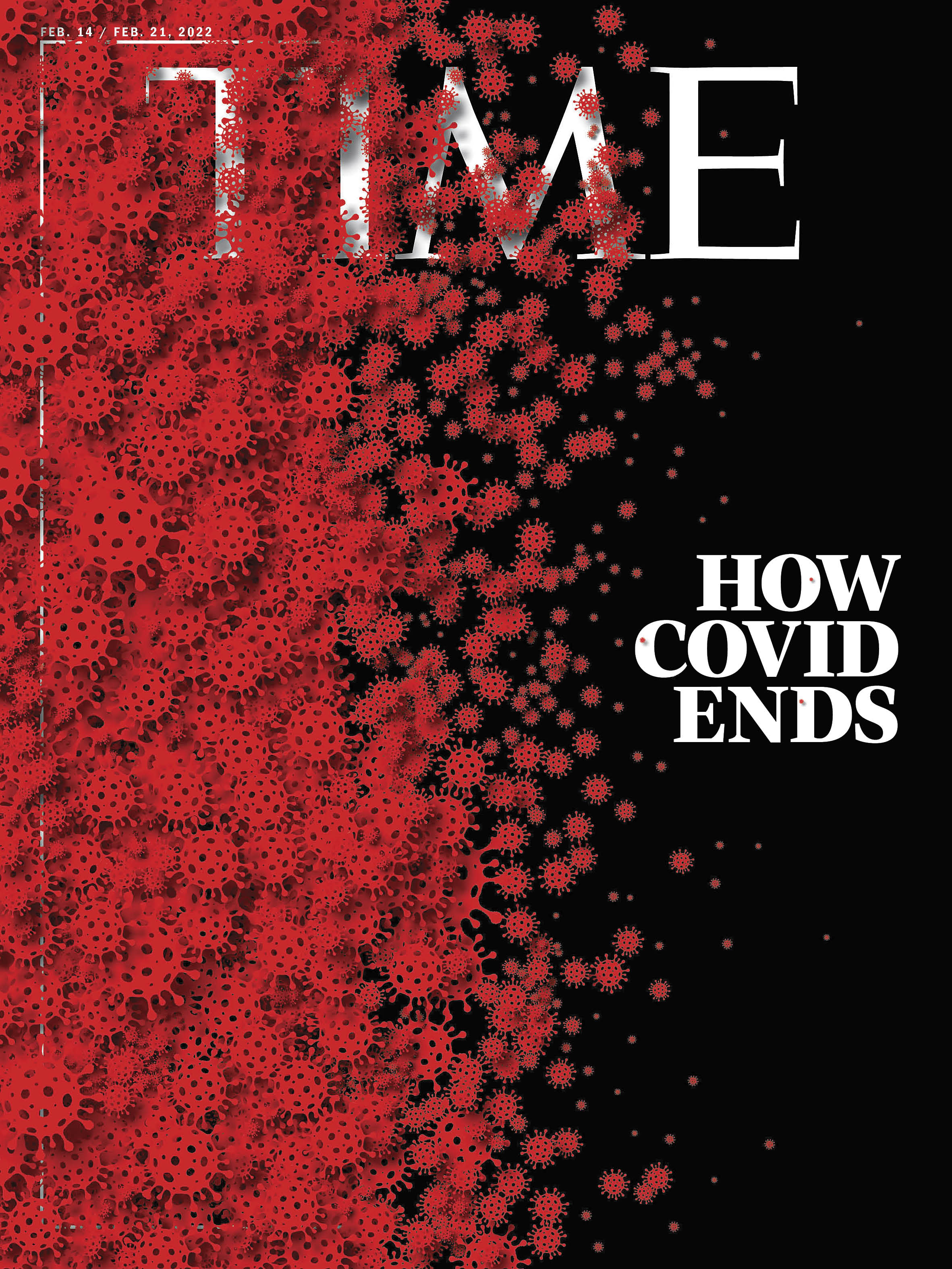 How Covid Ends Time Magazine cover