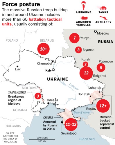 U.S. Sends 3,000 More Troops To Europe, Tells Americans To Leave Ukraine