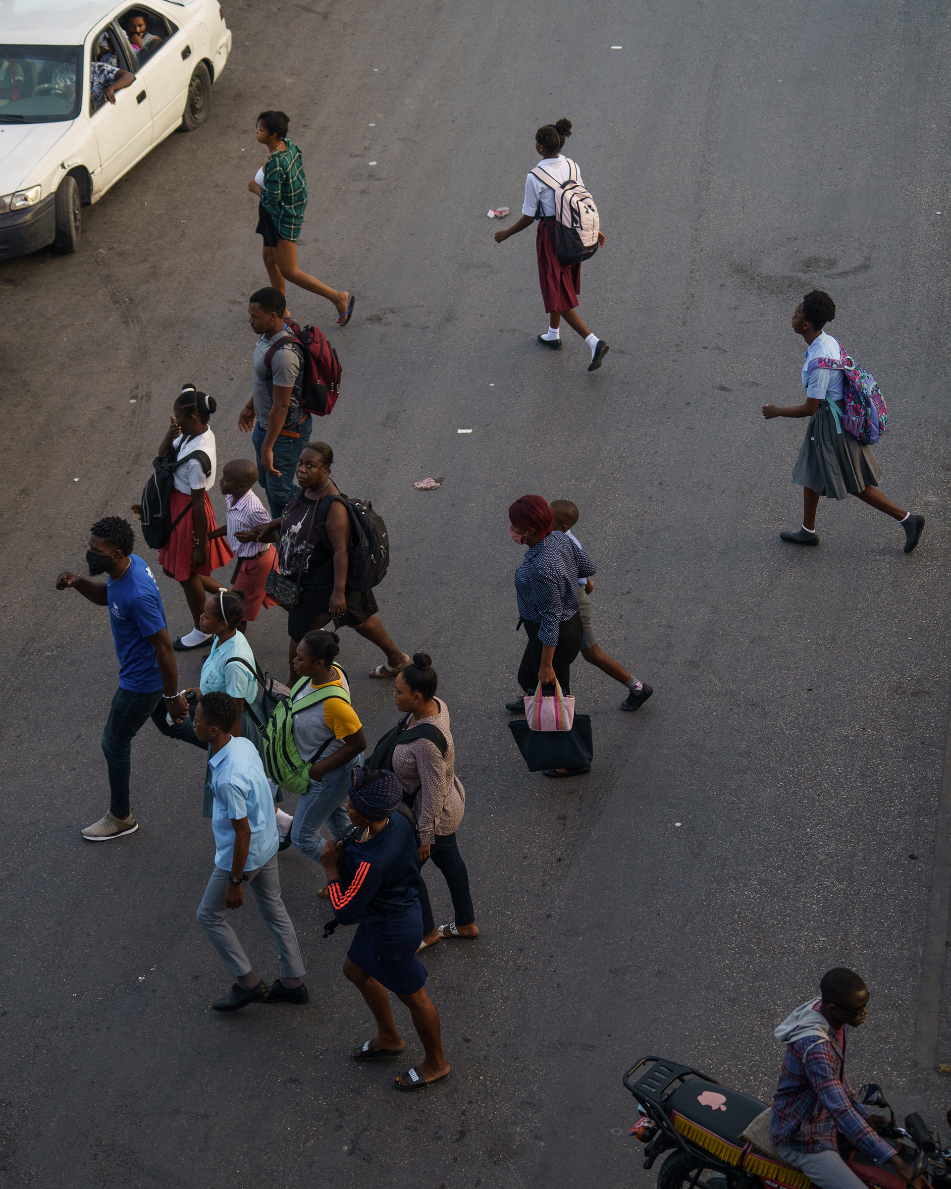 Street scenes in Delmas, Port-au-Prince, Haiti on Monday January 24, 2022.