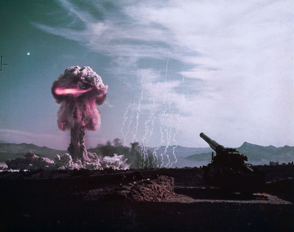 Atomic Shell Explosion