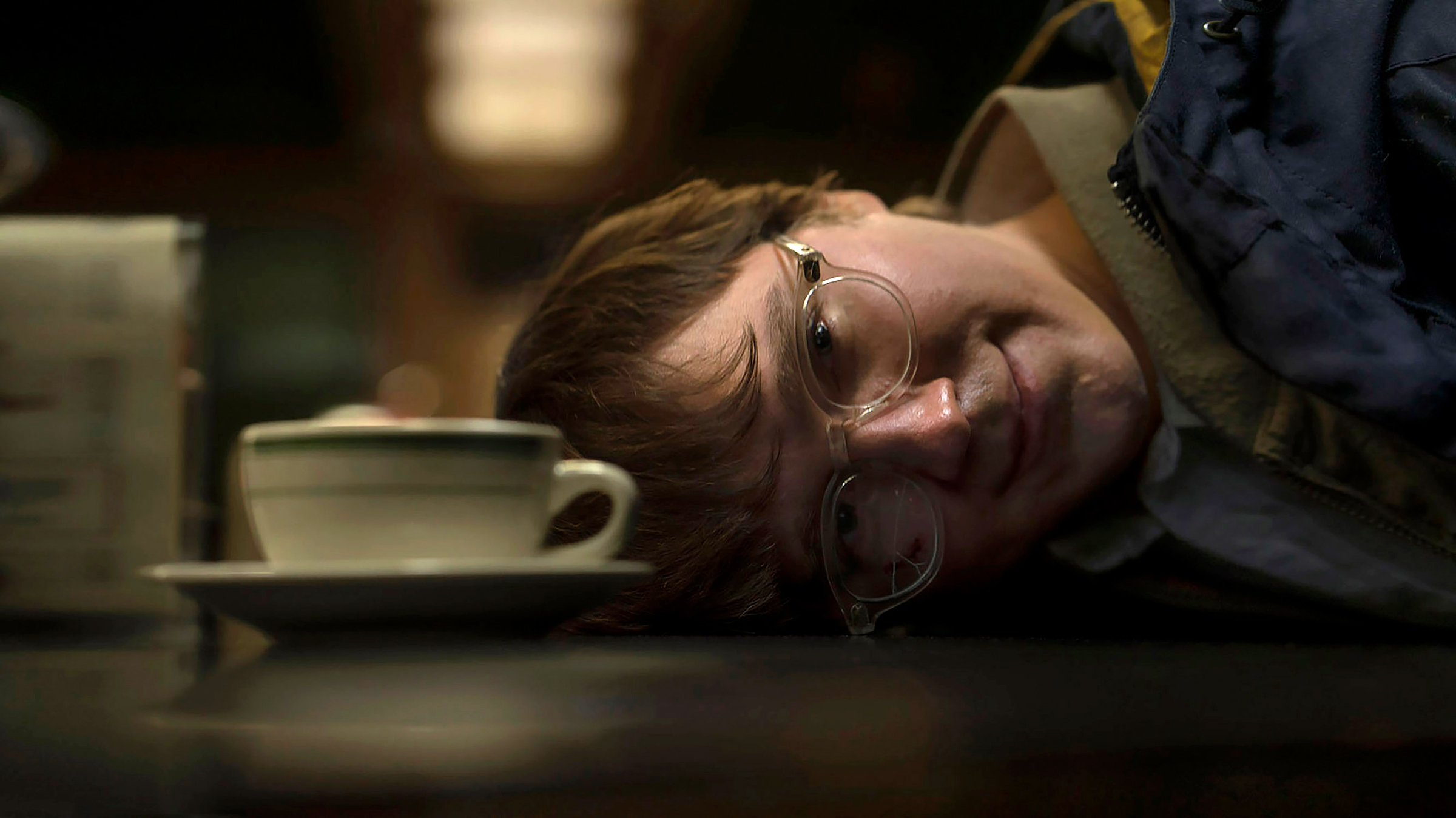 Paul Dano as Riddler in <i>The Batman</i>. (Jonathan Olley—Warner Bros. Pictures)