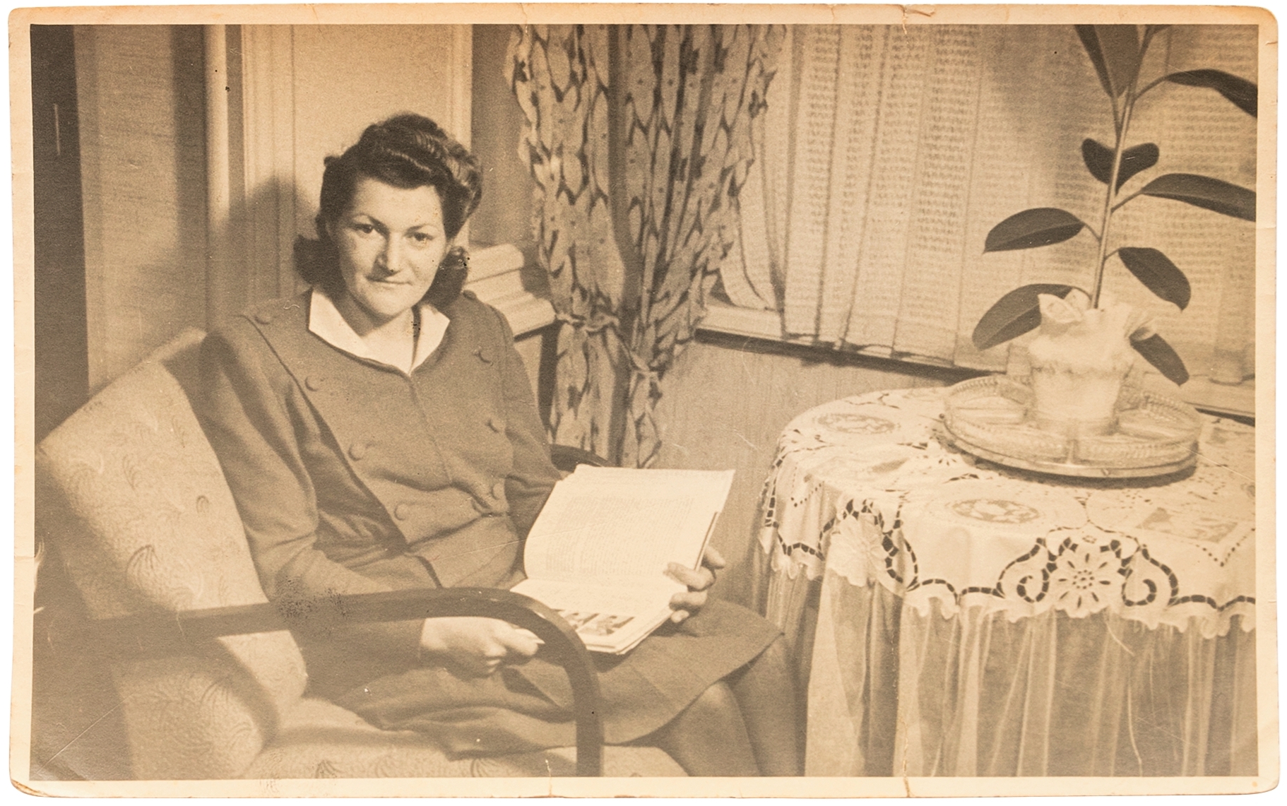 Magda in Jiříkov, Czechoslovakia, approximately 1948