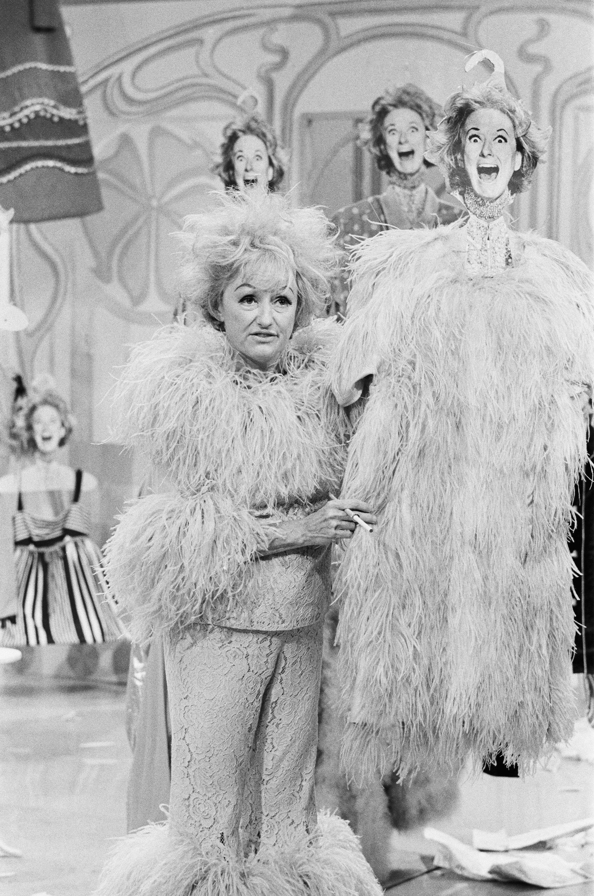 Phillis Diller on the "Kraft Music Hall" show in 1967.