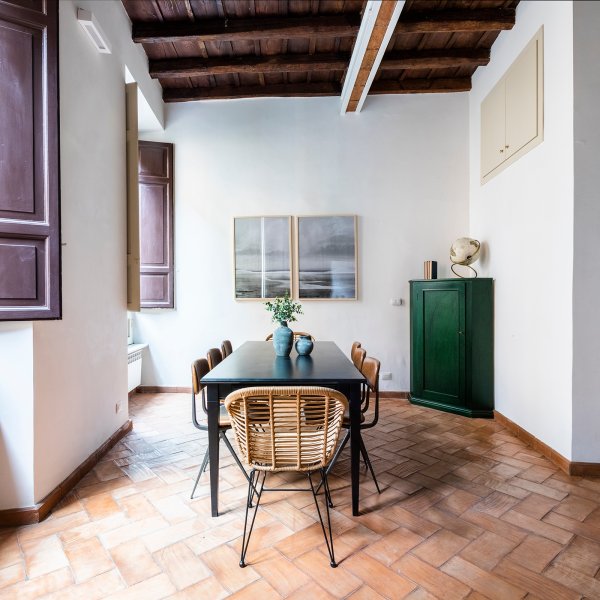 A four-bedroom in Rome Italy available on Sonder.