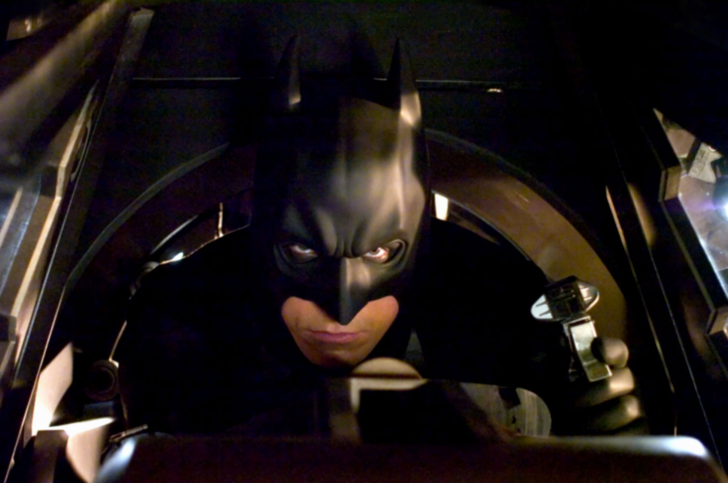 Christian Bale as Batman in <em>Batman Begins</em> (Warner Bros/Courtesy Everett Collection)