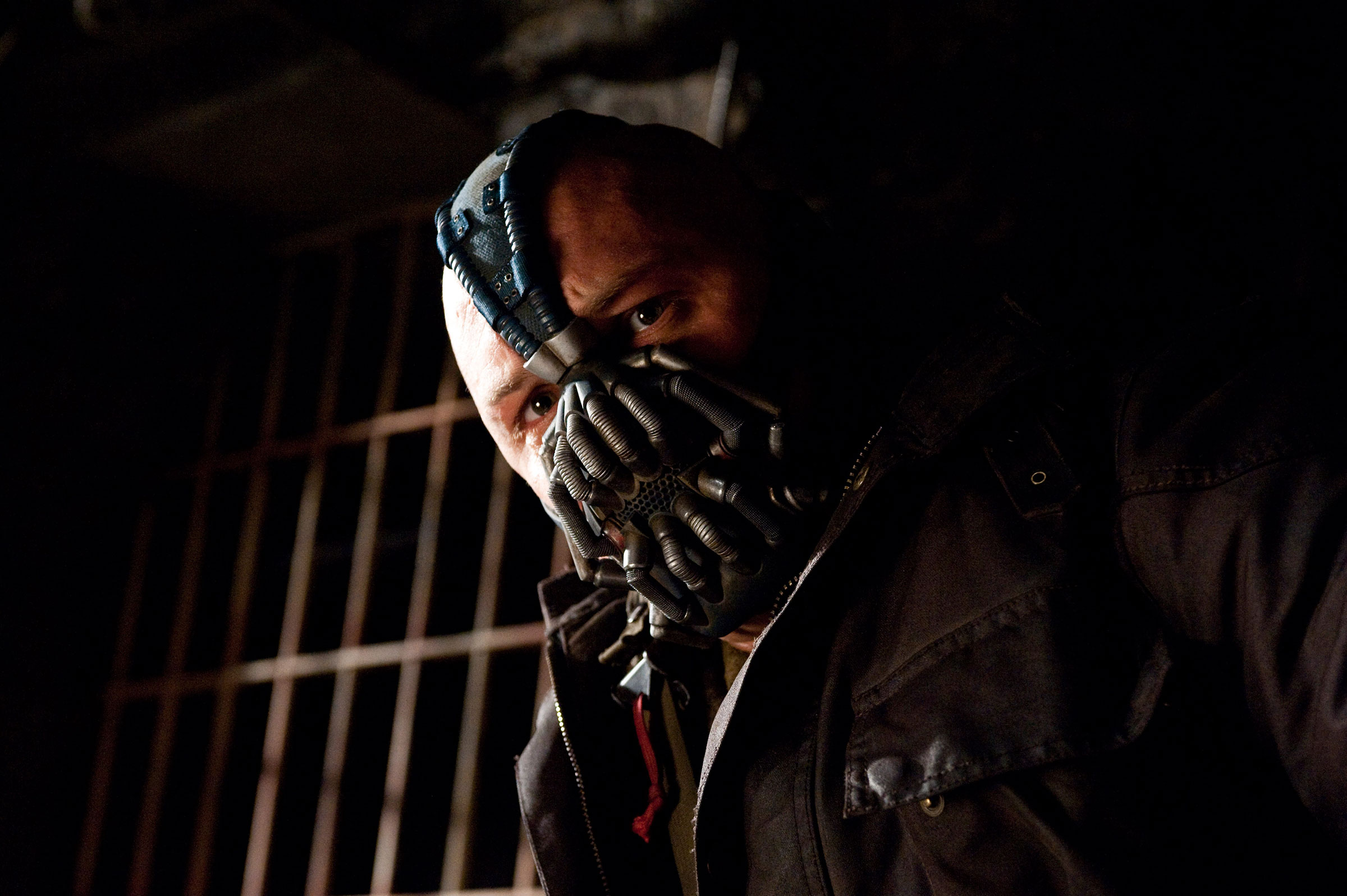 Tom Hardy as Bane in <em>The Dark Knight Rises</em> (Warner Bros/Courtesy Everett Collection)