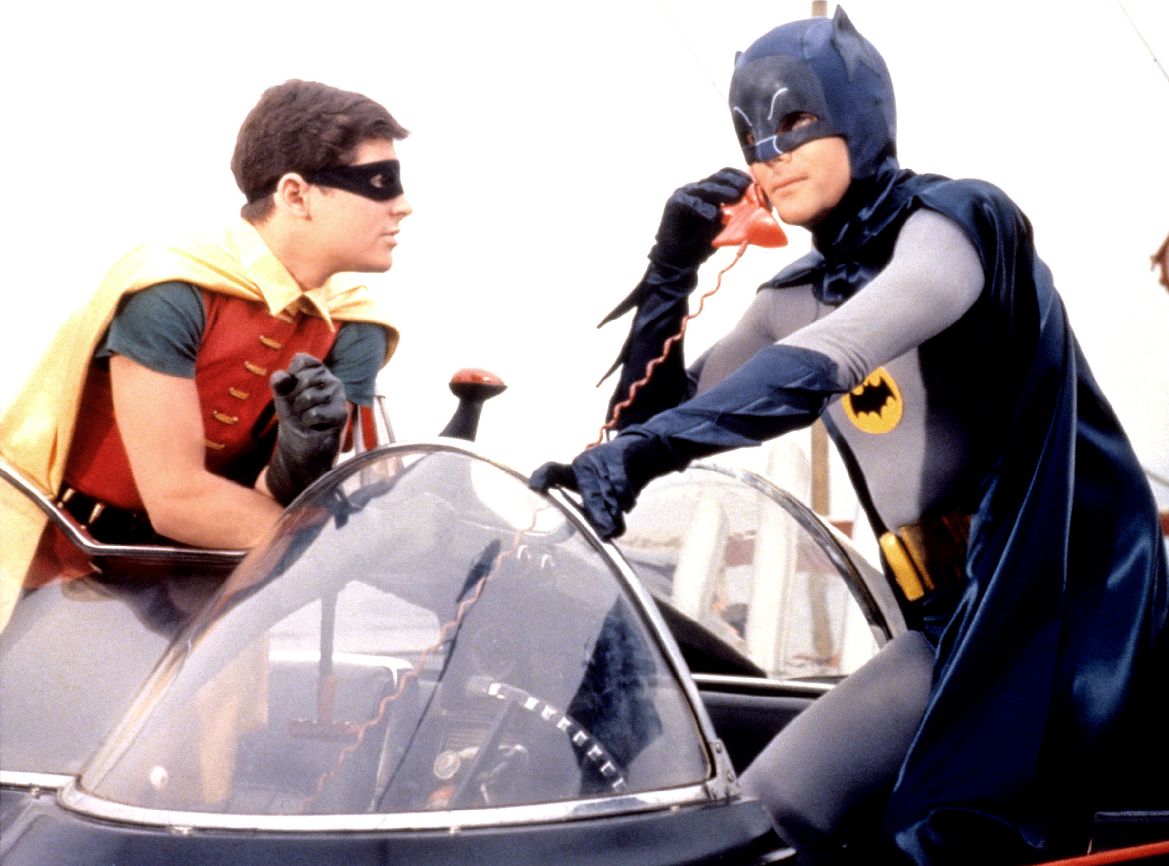 Burt Ward as Robin and Adam West as Batman in <em>Batman: The Movie</em> (20thCentFox/Courtesy Everett Collection)