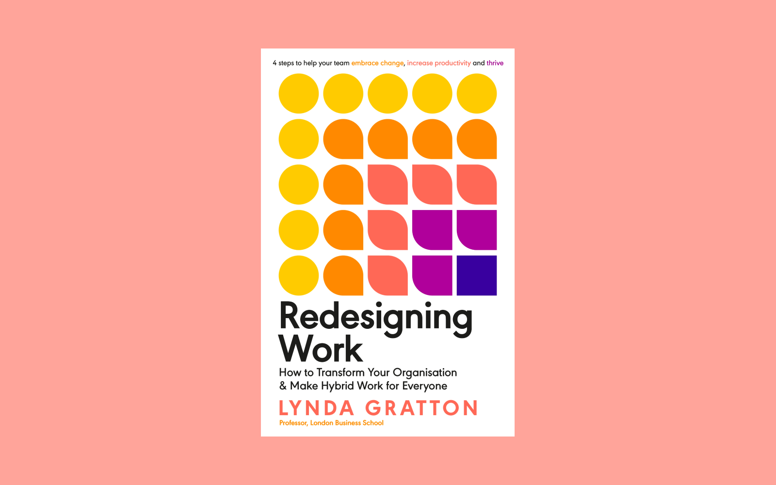Redesigning Work book cover by Lynda Gratton