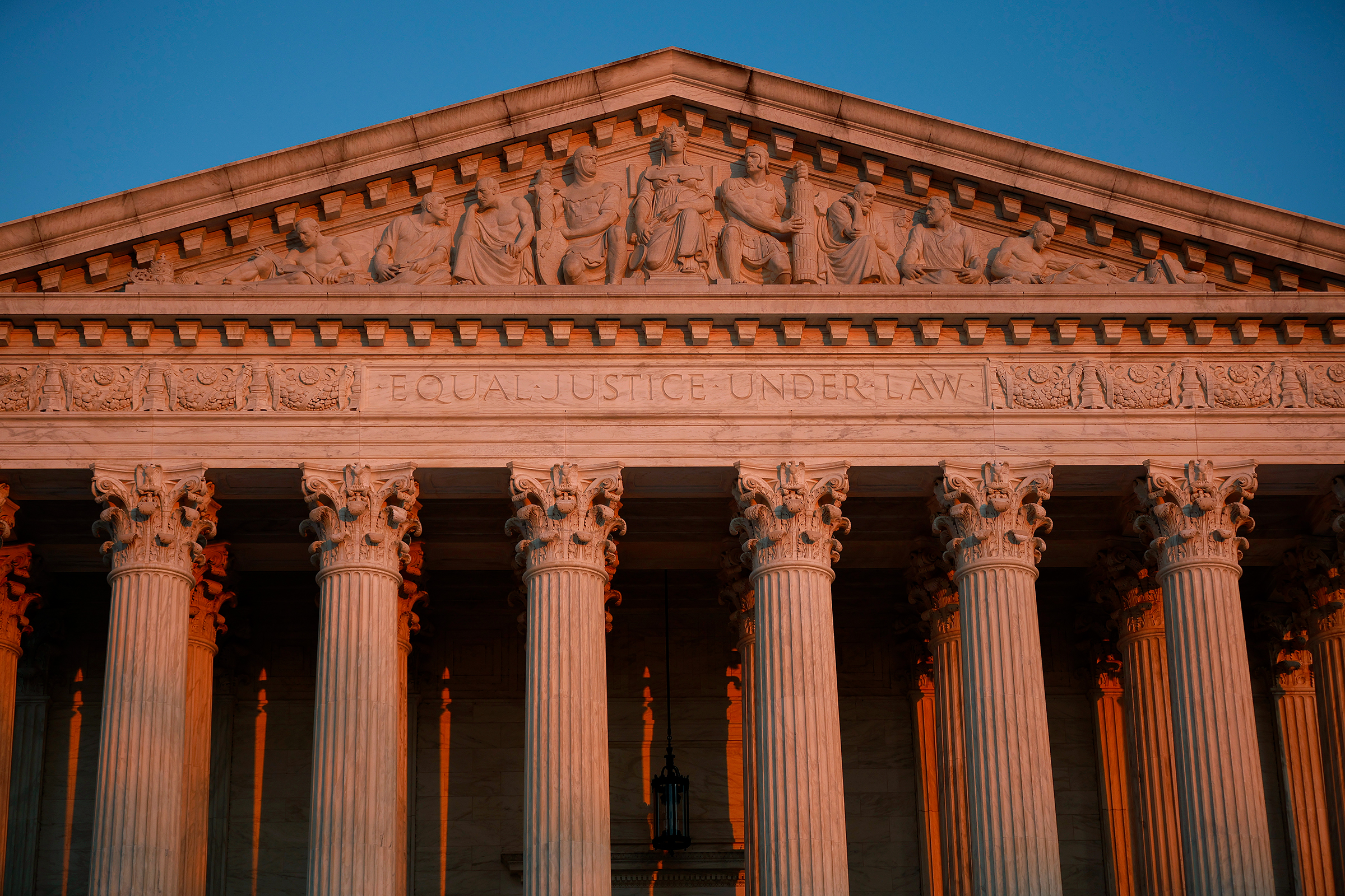 A scene of the U.S. Supreme Court building on January 26, 2022 in Washington, DC. (Chip Somodevilla—Getty Images)