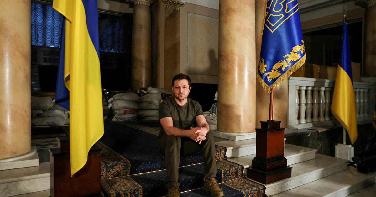 How Volodymyr Zelensky Defended Ukraine and United the World