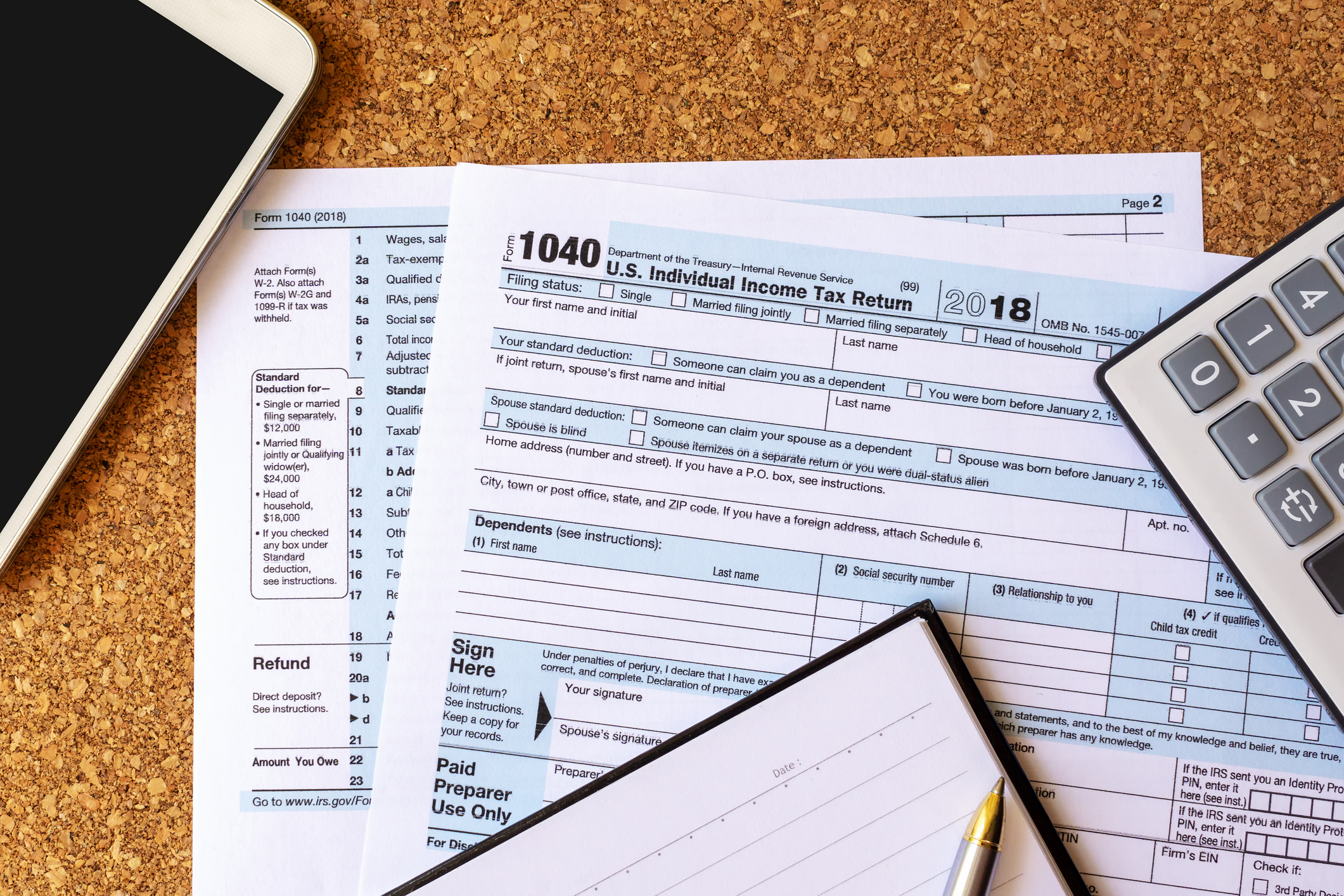 American taxpayers forced to file paper tax returns could face long backlogs. (Nora Sahinun—Getty Images)