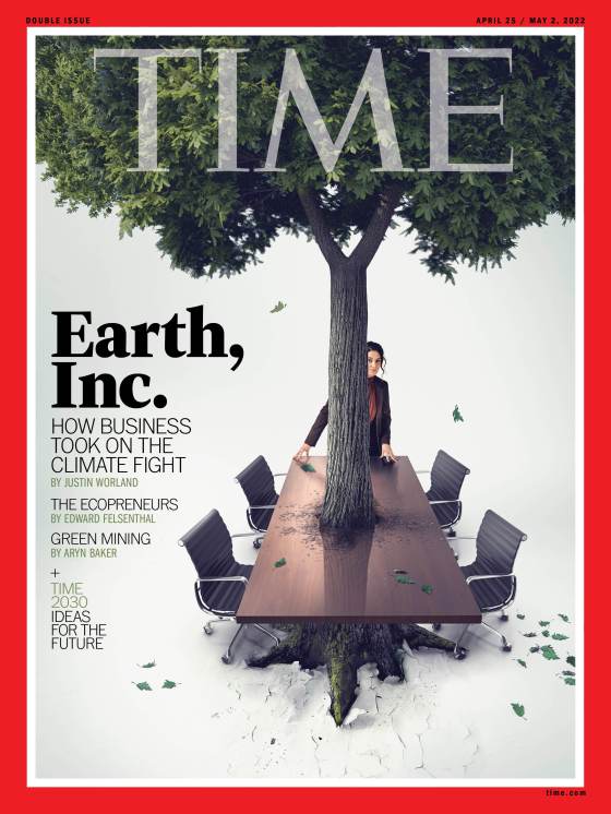 Earth, Inc. Time Magazine Cover