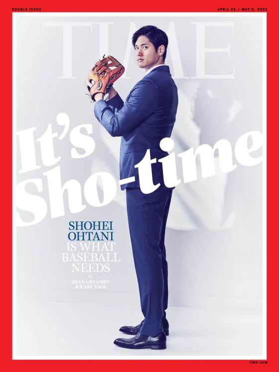 Shohei Ohtani Time Magazine cover
