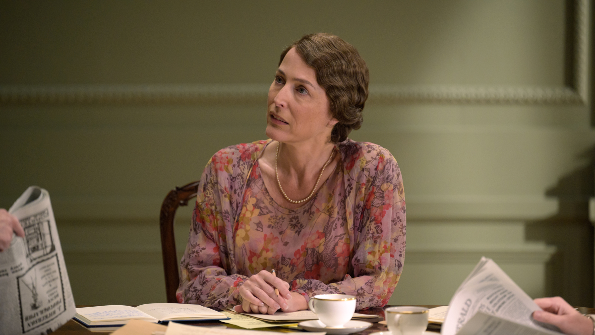 Gillian Anderson as Eleanor Roosevelt in THE FIRST LADY (Boris Martin/SHOWTIME)