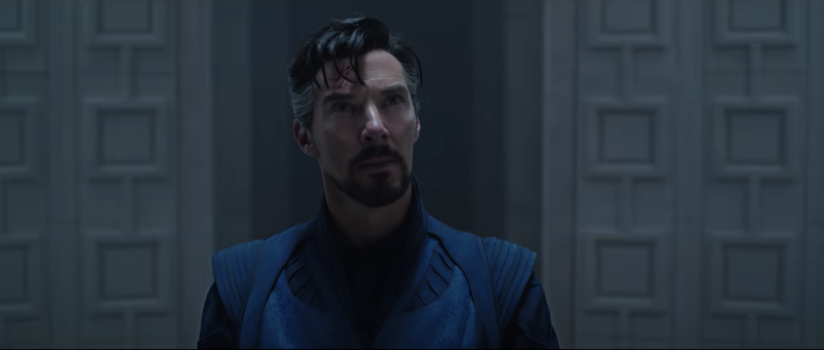 Benedict Cumberbatch in the <i>Doctor Strange in the Multiverse of Madness</i> trailer (Marvel Studios)