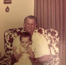 Grandpa and me, probably in Long Beach, Mississippi, around 1973 (Courtesy Maud Newton)