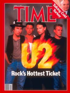 U2 on the cover of TIME