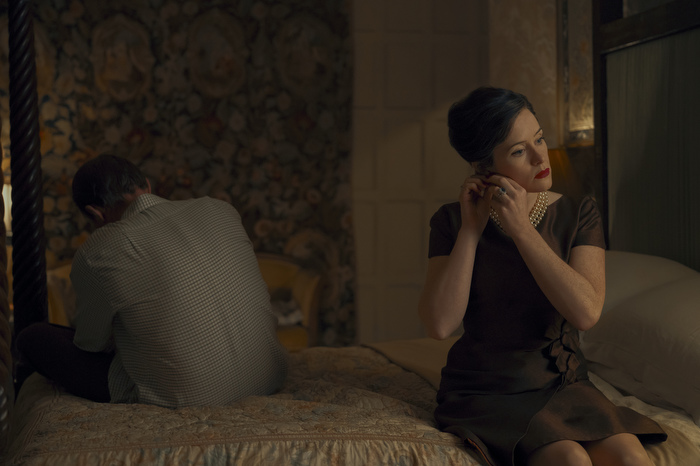 Claire Foy in <i>A Very British Scandal</i> (Christopher Raphael/Amazon/BBC/Sony Pictures Television)