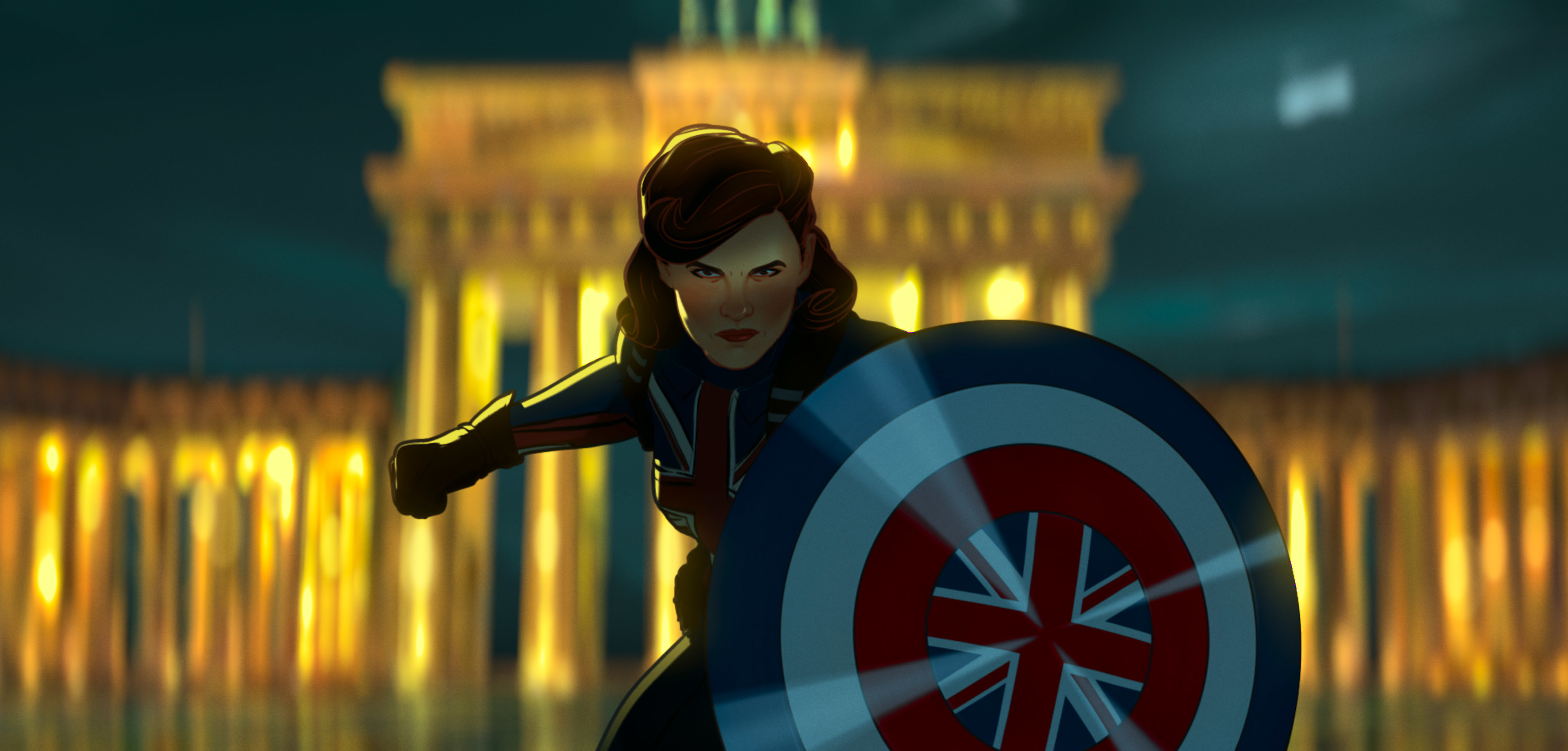 Peggy Carter in <i>What If...?</i> (Marvel Studios)