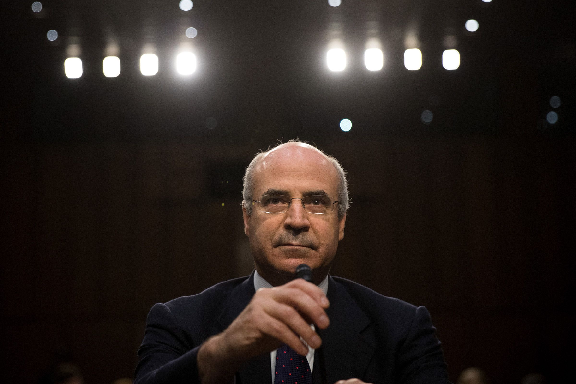 William Browder arrives for a Senate Judiciary Committee hearing titled 'Oversight of the Foreign Agents Registration Act and Attempts to Influence U.S. Elections' in the Hart Senate Office Building on Capitol Hill, July 27, 2017. (Drew Angerer—Getty Images)