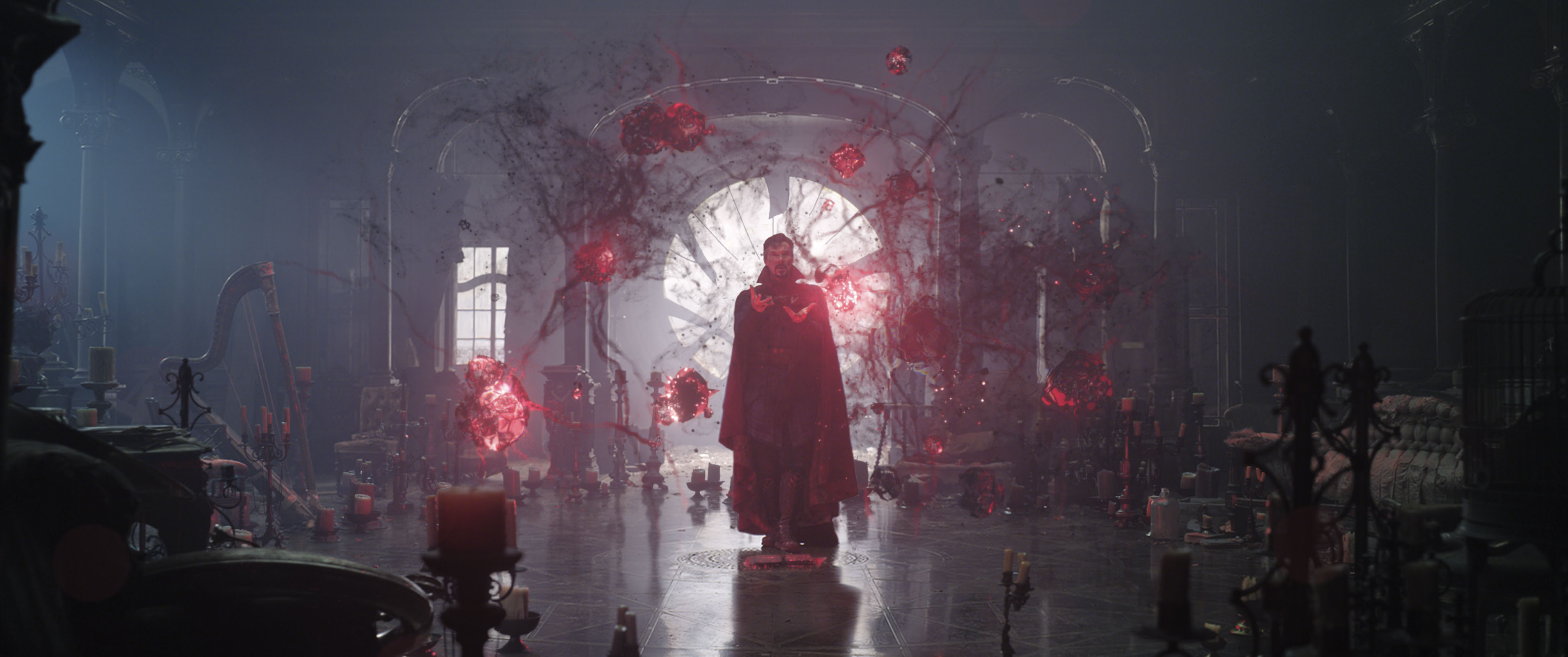 Benedict Cumberbatch as Dr. Stephen Strange in DOCTOR STRANGE IN THE MULTIVERSE OF MADNESS. (Marvel Studios)