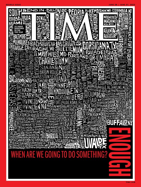 Enough cover Time Magazine