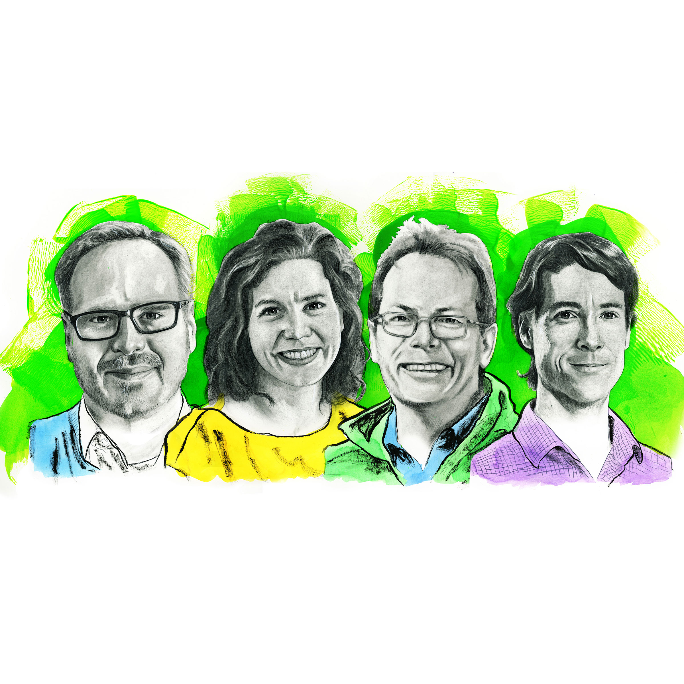Time 100 2022: Genome: Adam Phillippy, Karen Miga, Evan Eichler Michael Schatz