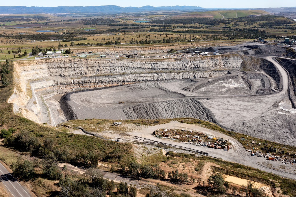 The Ashton coal mine outside of Singleton, New South Wales, Australia, on Friday, May 6, 2022. (Brendon Thorne/Bloomberg via Getty Images)