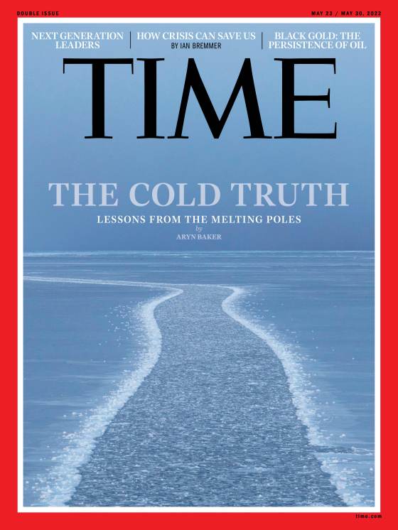 The Cold Truth Arctic Poles Time Magazine Cover