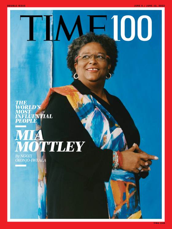 Mia Mottley Time 100 Time Magazine cover