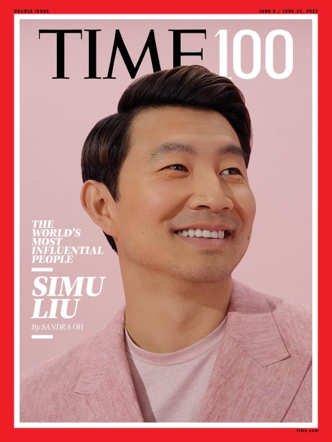 Simu Liu Shange Chi Time Magazine 100 most influential people