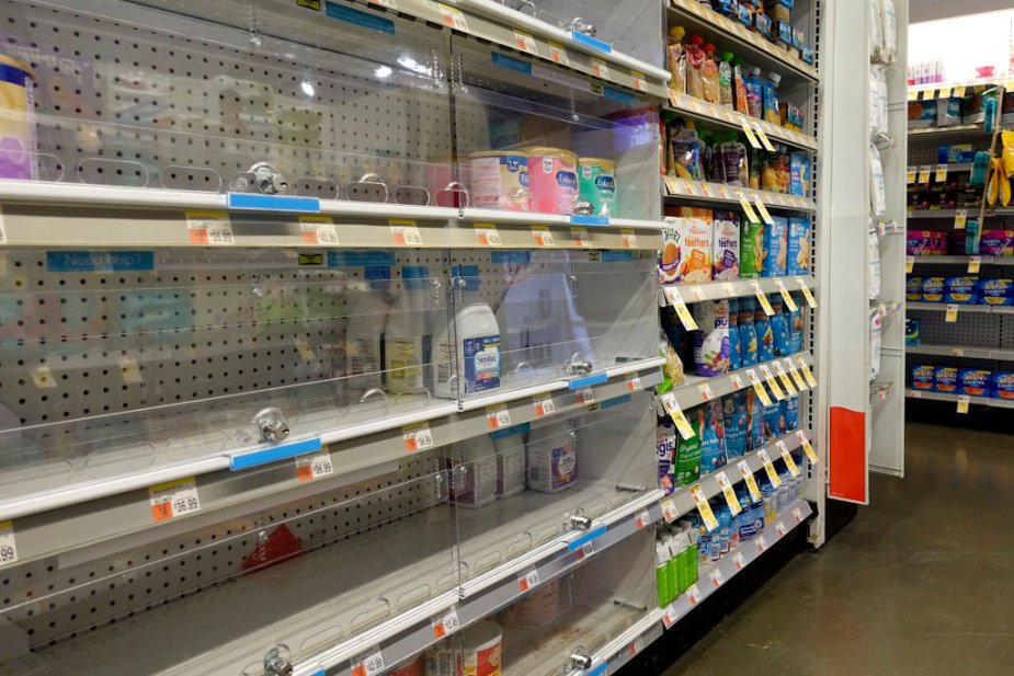 Why It's So Hard to Find Baby Formula in the U.S. Right Now
