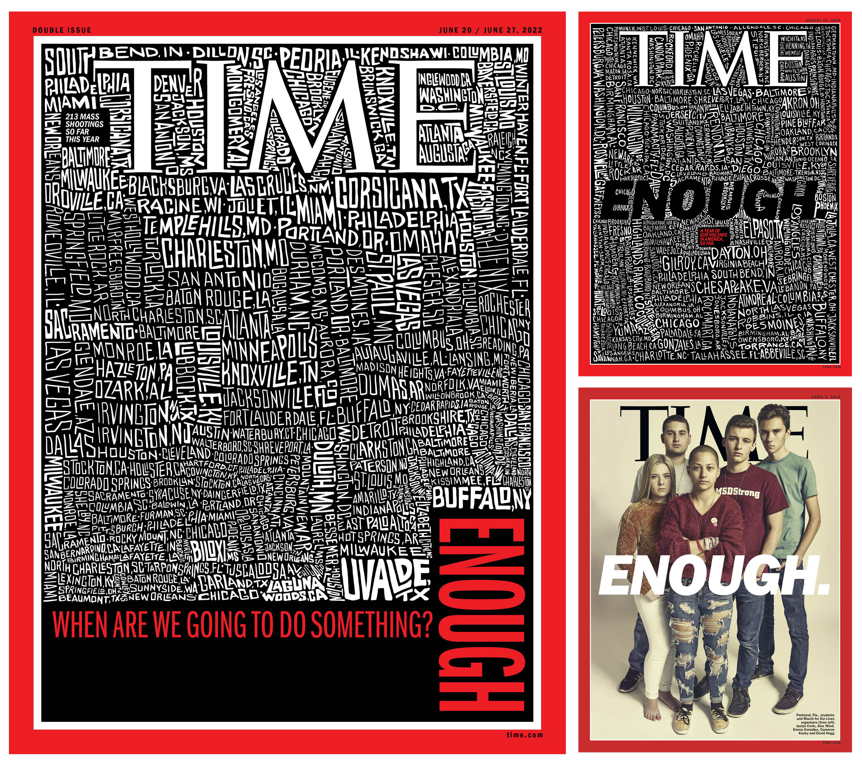 TIME Enough covers