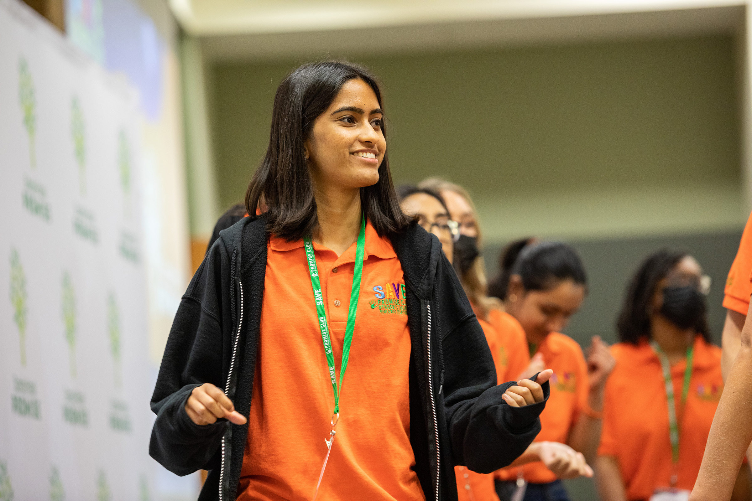 Aashi Mittal at the 2022 National SAVE Promise Club Youth Summit (Courtesy of Sandy Hook Promise)